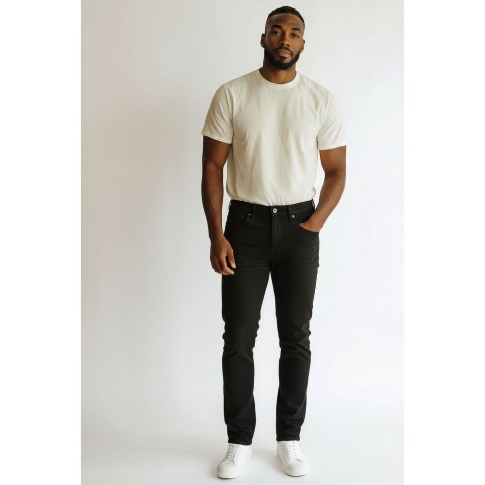 Goodfellow & Co Men's Black Skinny Fit Total Flex Pants Size 34x30